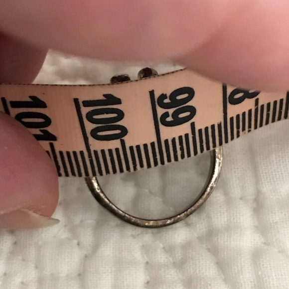 Set of 2 Rings - leaves and green stones - Picture 10 of 10